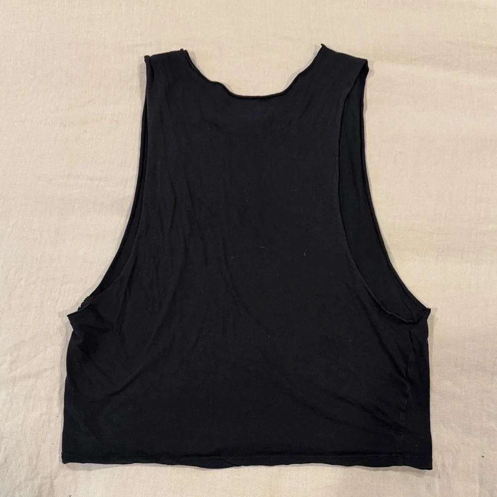 Married to the Mob Black Muscle Tank Top - Picture 3 of 3
